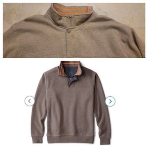 Orvis Signature 1/4 Zip Sweatshirt (Shirt Color At Top)